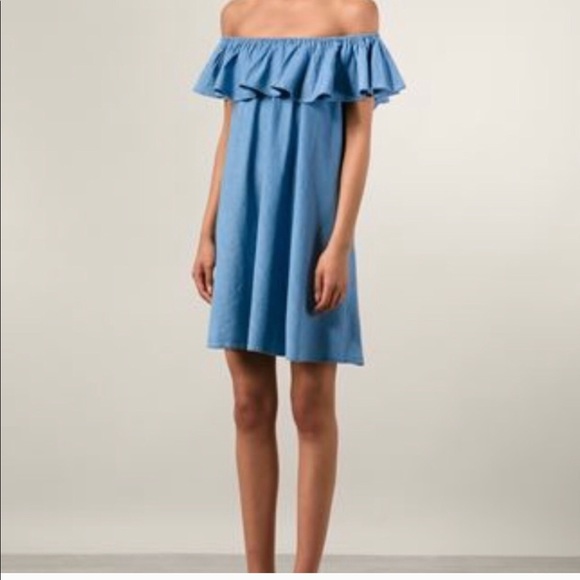Alexa Chung for AG Denim Chambray Dress, xs - Picture 8 of 9